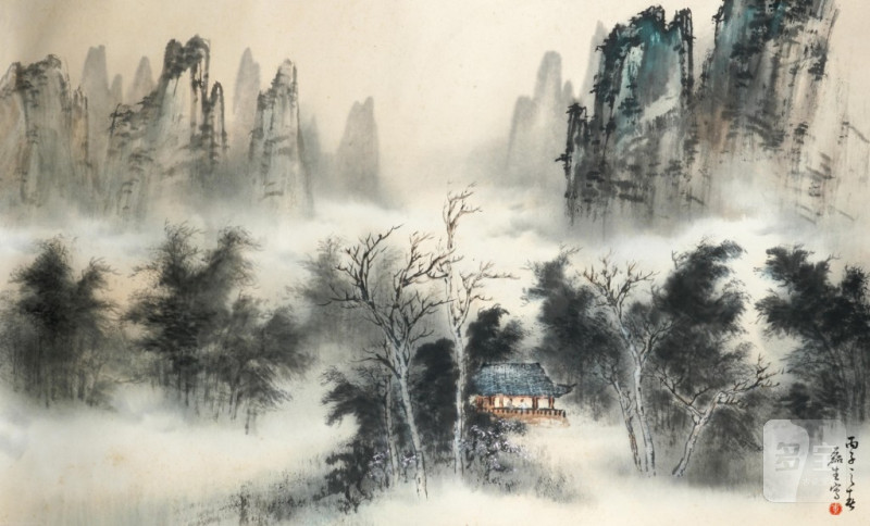   黃磊生 山水